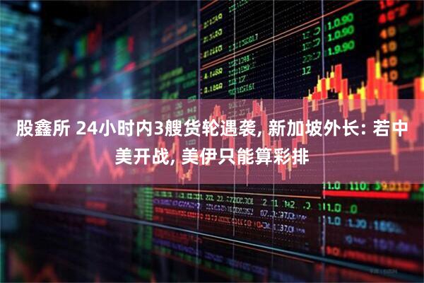 股鑫所 24小时内3艘货轮遇袭, 新加坡外长: 若中美开战, 美伊只能算彩排